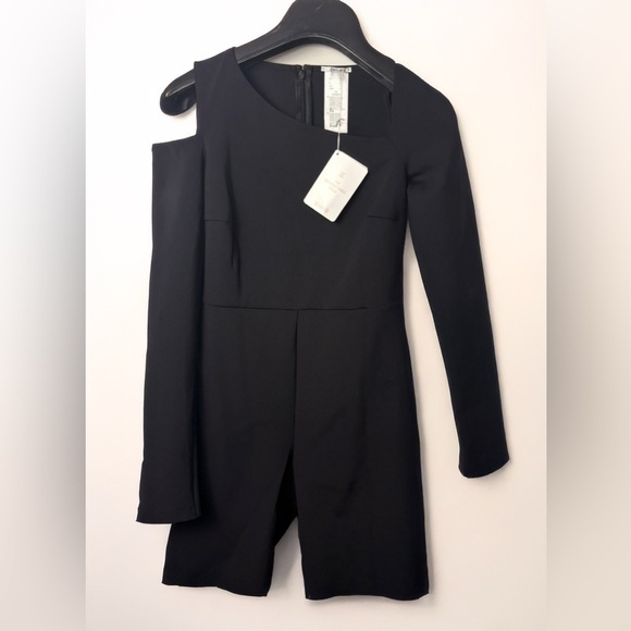 Wolford Luxury Designer Warm Up Jumpsuit NWT Size 4 Black - Picture 11 of 14